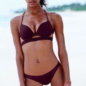 Victoria secret banded halter swimsuit